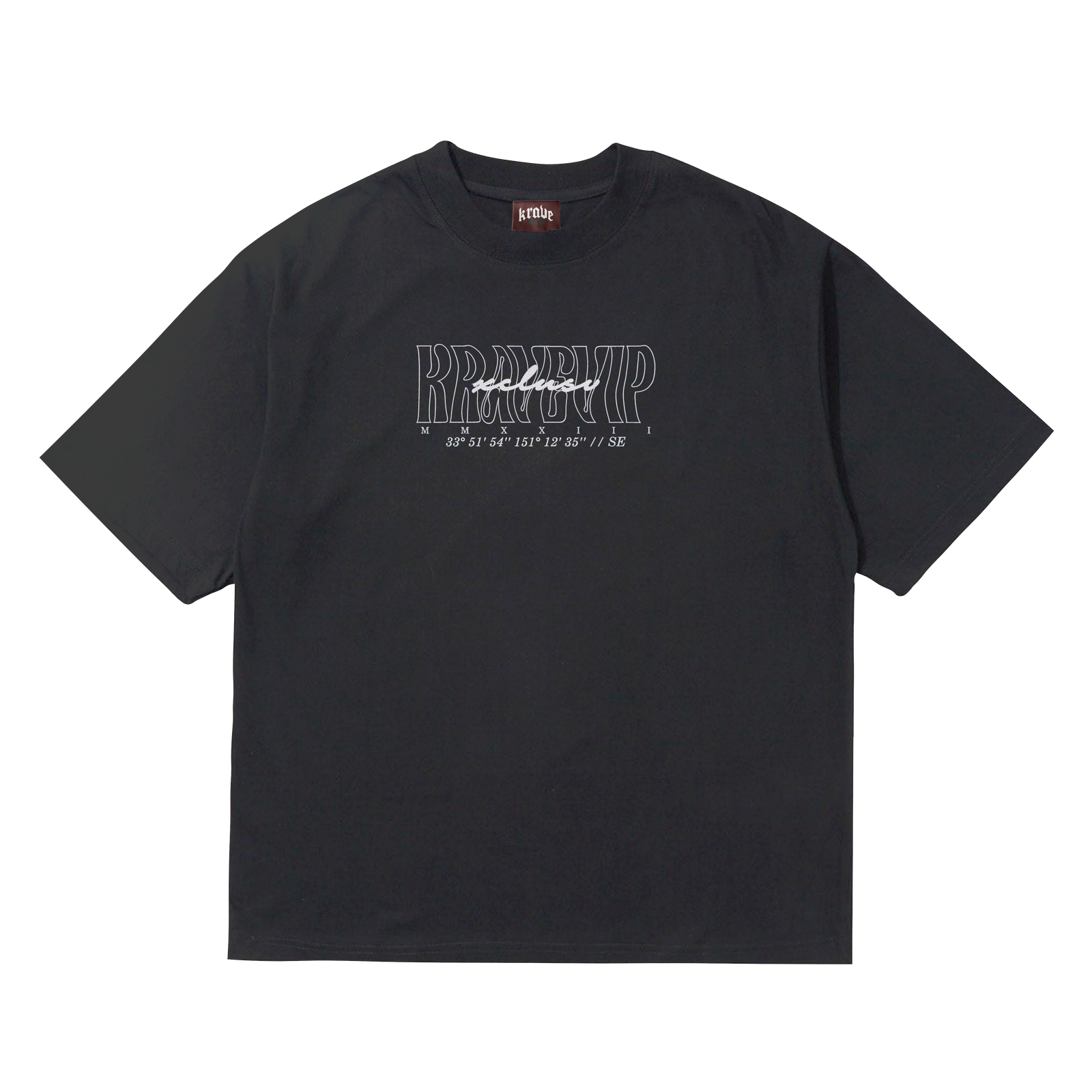 "XCLUSV" Tee - Black