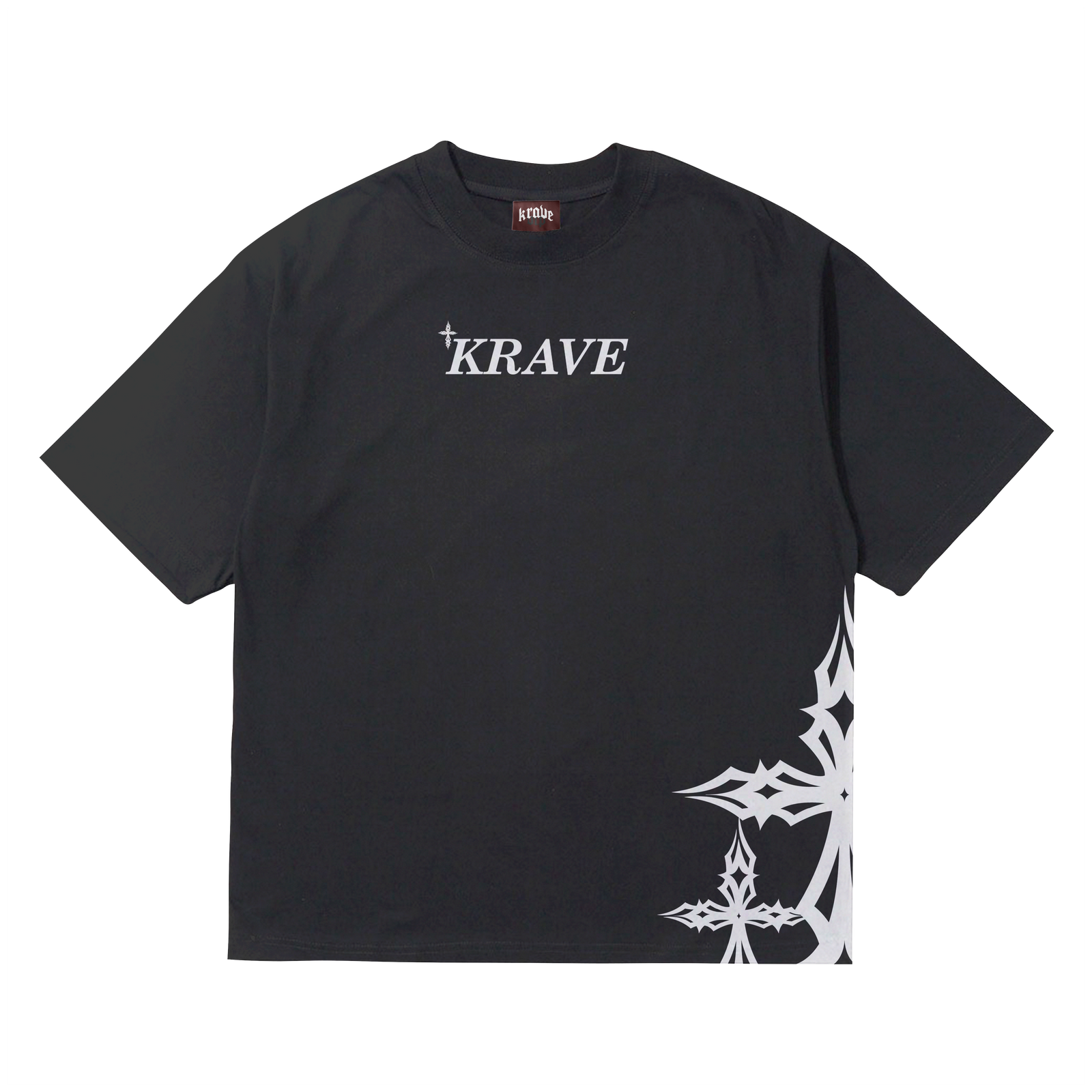 "CROSS" Tee - Black