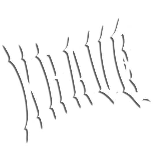 "KRAVE" Slap Vinyl - Black/White/Chrome