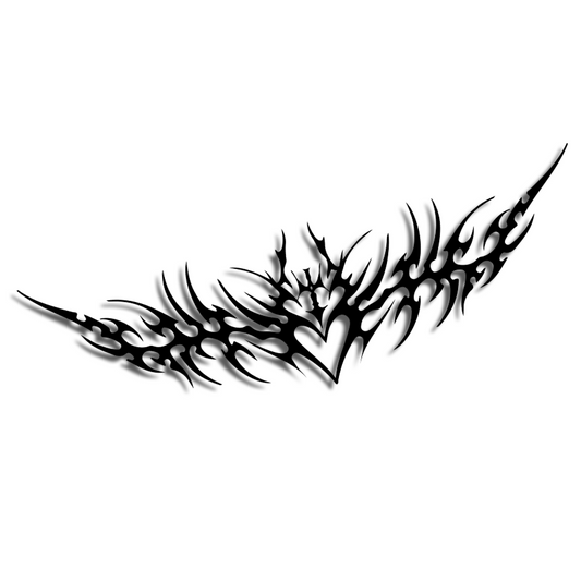 "KRAVE Tramp Stamp" Vinyl - Black/White/Chrome