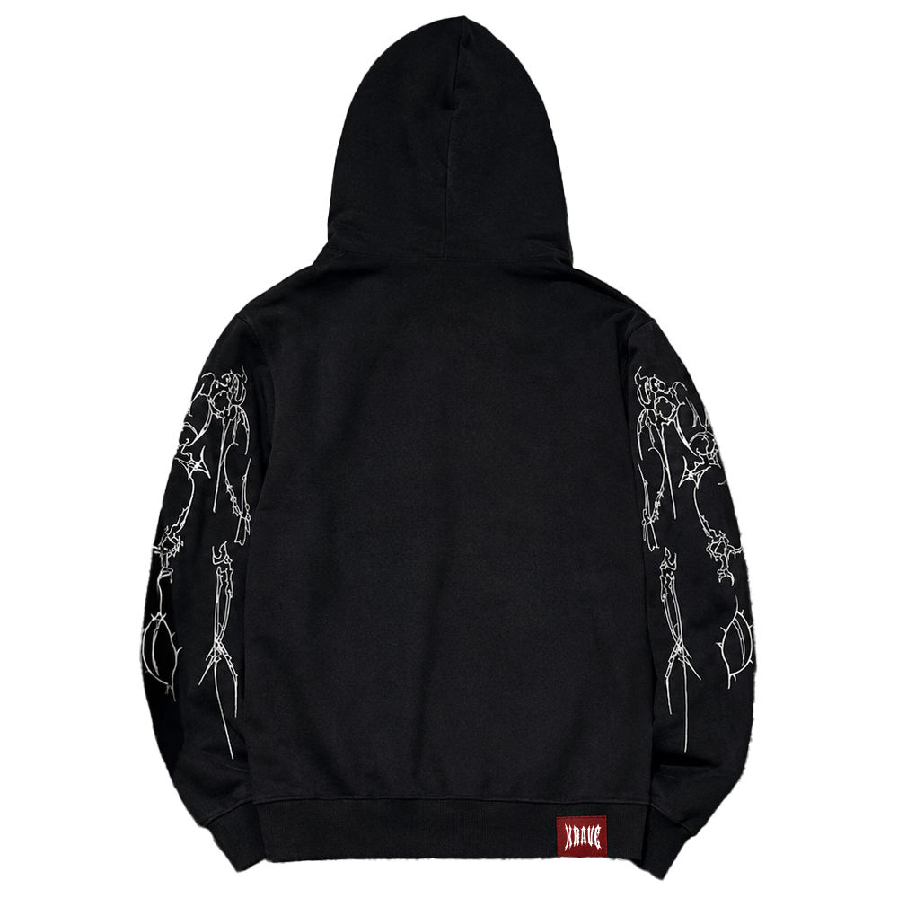 PRE-ORDER "POCKET ACE" Hoodie - Black