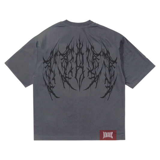 "SCORN" Tee - Gray