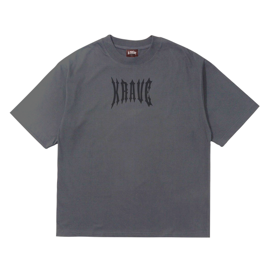 "SCORN" Tee - Gray