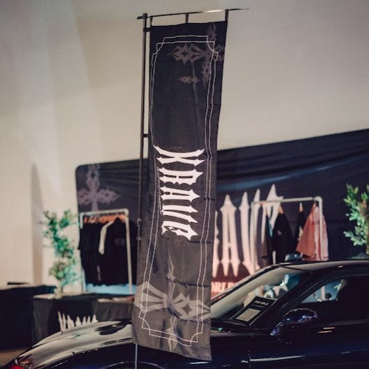 KRAVE WORLDWIDE "CROSS" Nobori Flag