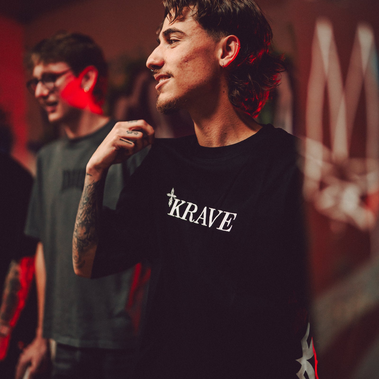"CROSS" Tee - Black